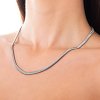 Αλυσίδα λαιμού ατσάλι γυναικεία Snake
