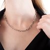 Αλυσίδα λαιμού ατσάλι γυναικεία με κρίκους