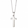 Ανδρικός σταυρός με αλυσίδα από ανοξείδωτο ατσάλι