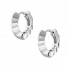 Oxzen ασημένιο σκουλαρίκι μικρό κρικάκι 10mm
