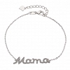 Oxzen γυναικείο βραχιόλι ασημένιο Mama