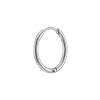 Σκουλαρίκι ανδρικό από ανοξείδωτο ατσάλι κρικάκι (1.6 x 10)mm