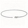 Oxzen αλυσίδα χεριού λεπτή Cuban Link