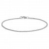 Oxzen αλυσίδα χεριού λεπτή Cuban Link