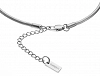 Oxzen ανδρική αλυσίδα λαιμού από ανοξείδωτο ατσάλι Round chain 2.5mm