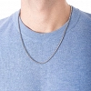 Oxzen ανδρική αλυσίδα λαιμού από ανοξείδωτο ατσάλι Box chain 2.5 mm