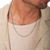 Oxzen ανδρική αλυσίδα ατσάλινη 4mm